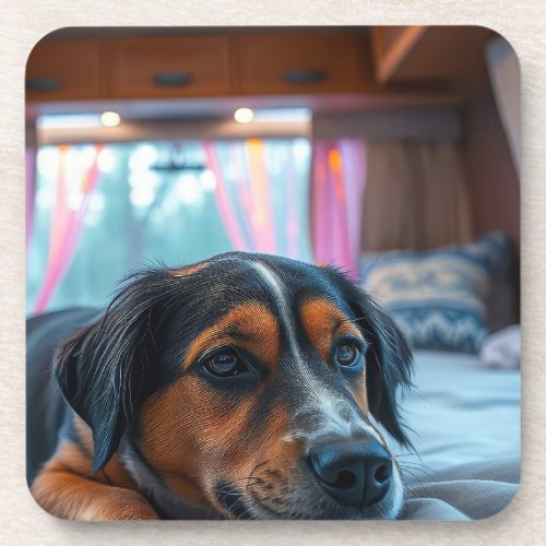 Name: Sleeping Dog Dreams Beverage Coaster