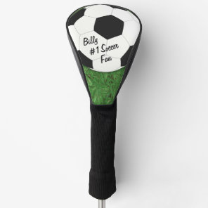 Name Soccer Fan Sports Design Golf Head Cover