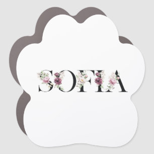 Name Sofia. Car Magnet