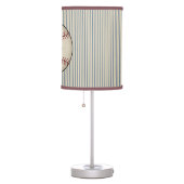 Name Sports Baseball Decor Bedroom Lamp (Right)