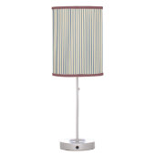 Name Sports Baseball Decor Bedroom Lamp (Back)