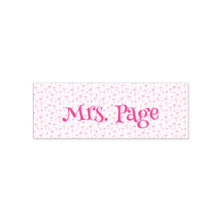 Name Stamp Self-Inking & Customizable