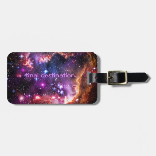 Name Starry Wingtip of Small Magellanic Cloud Luggage Tag