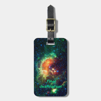 Name, Tadpole Nebula, Auriga Constellation Luggage Tag