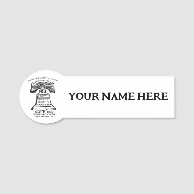 Name Tag (Front)
