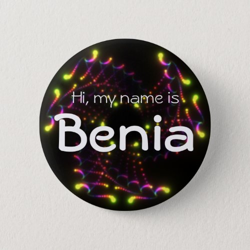 Name Tag Button