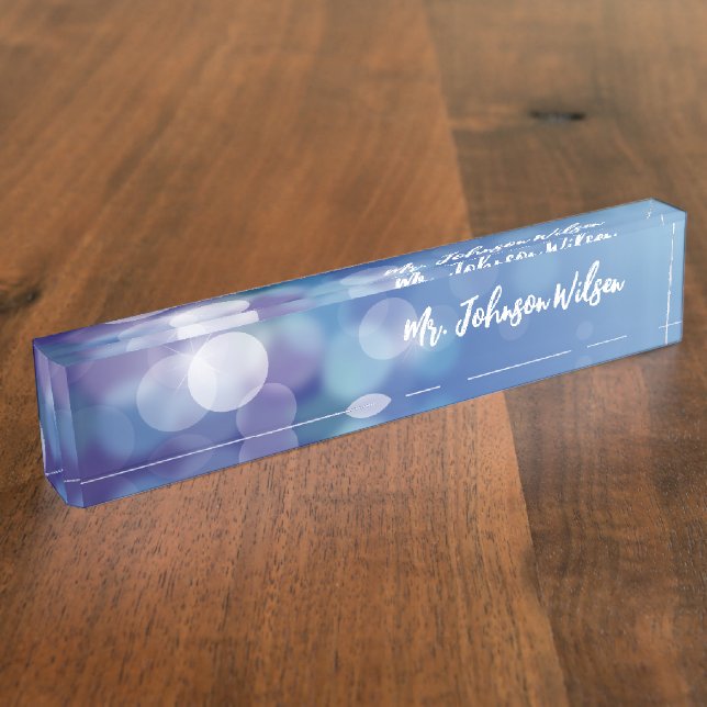 Name Tag Desk Name Plate (Side)