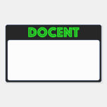 Name Tag Docent