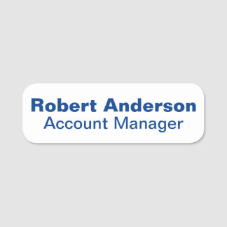 Name Tag for your Business and Profession