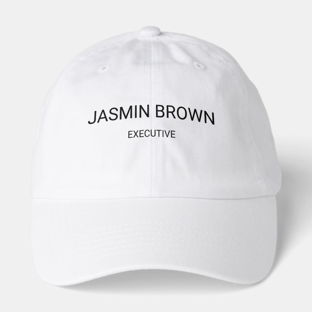  Name Tag Hat (Front)