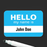 Name Tag Hello My Name Is - Blue