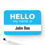 Name Tag Hello My Name Is - Blue