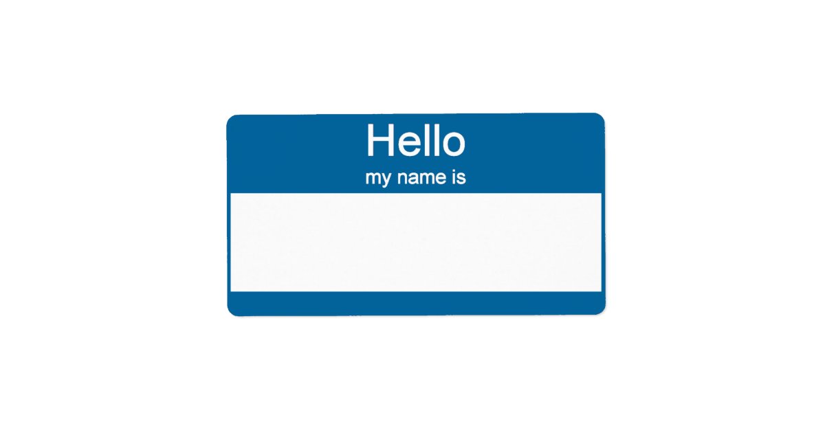 Name tag Labels | Zazzle.com