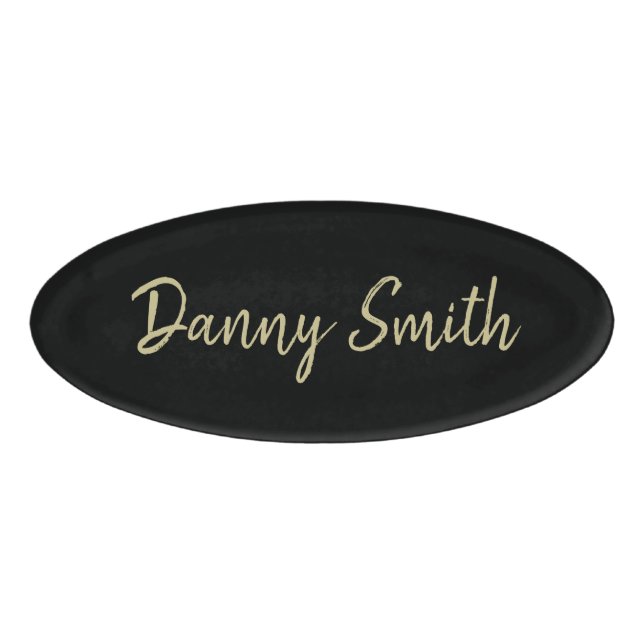 Name Tag Personalized  (Front)