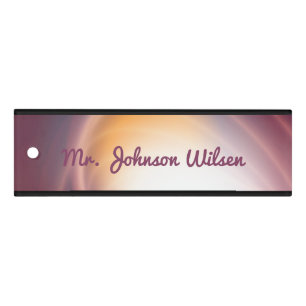 Name Tag Ruler