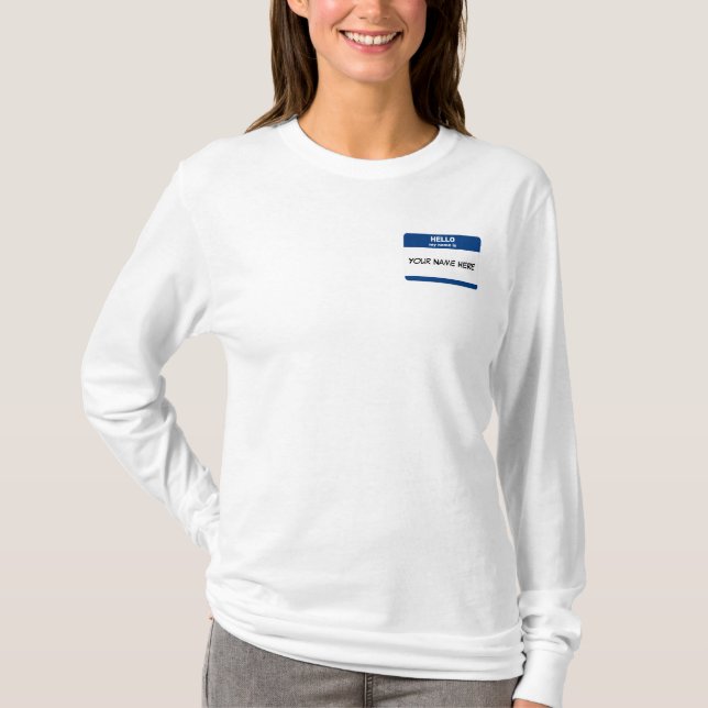 Name Tag T-Shirt (Front)