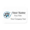 Name Tag with Veterinarian Logo Custom Text Badge