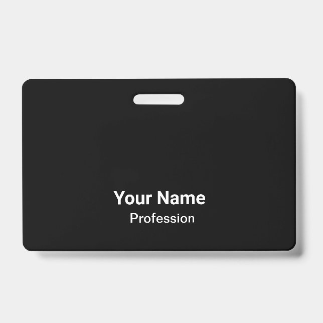 Name Tags Badges (Front)