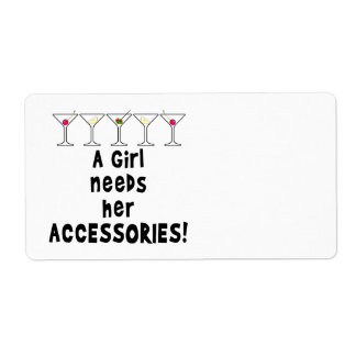 NAME TAGS, LABELS - A GIRL NEEDS HER ACCESSORIES