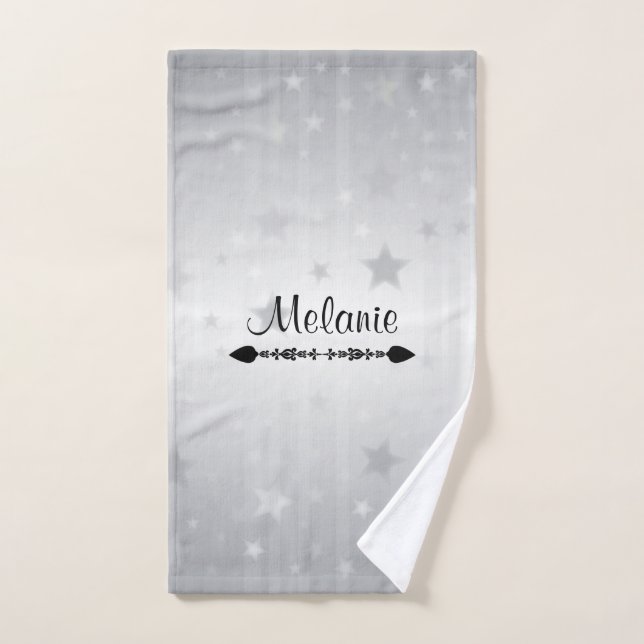 Name TEMPLATE, decorative, customize Hand Towel (Hand Towel)