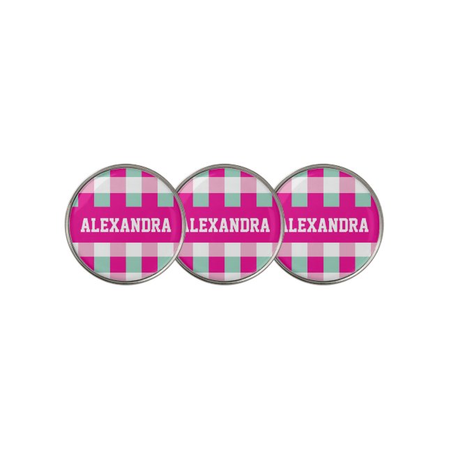 Name Template  Golf Ball Marker (3 Up)