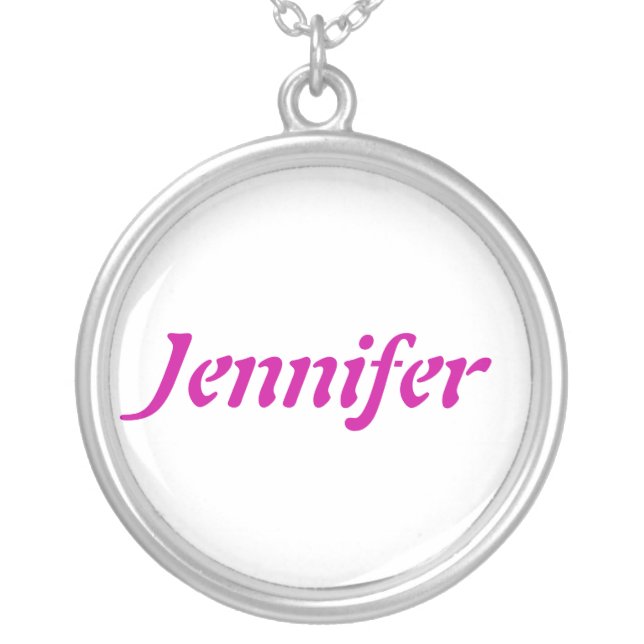 Name Template necklace (Front)