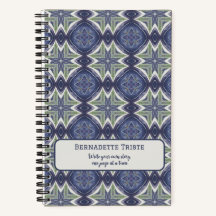 Name Text Watercolor Abstract Geometric Pattern