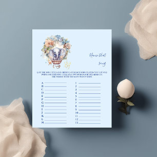 Name that song Baby Shower Game