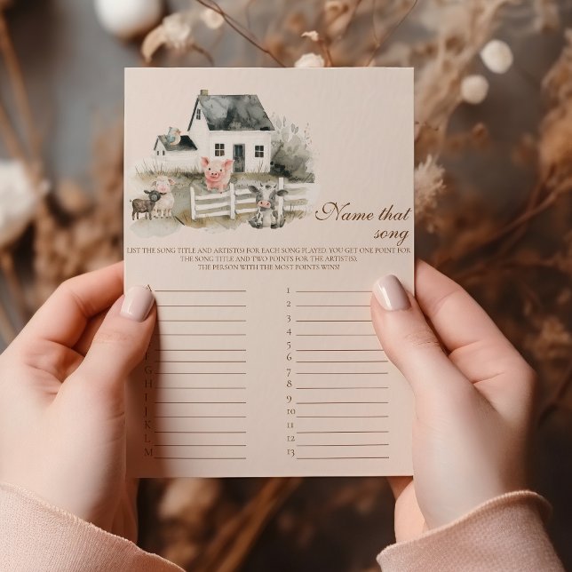 Name that  song Baby Shower Game (Creator Uploaded)