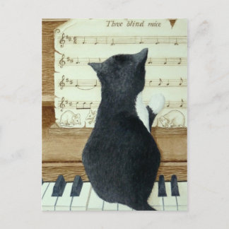 Name that tune! postcard
