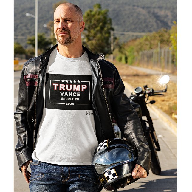 Name, Trump-Vance Collectible S - 4XL, White Value T-Shirt (Creator Uploaded)