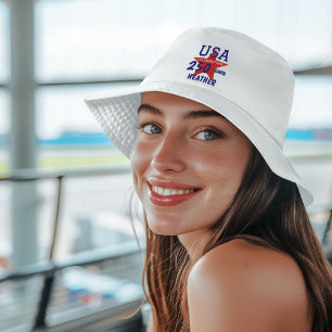 Name    White USA 250 Years Classic Sportsman - Bucket Hat