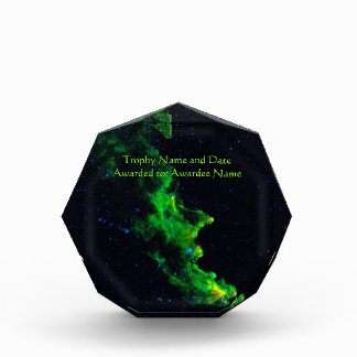 Name, Witch Head Nebula deep space astronomy image Acrylic Award
