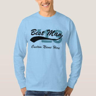 Name & Year Best Man T-Shirt