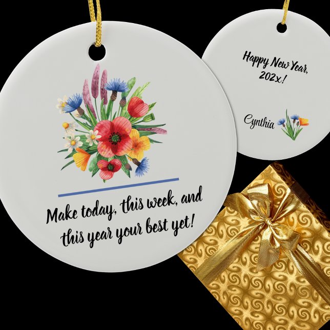 Name, Year-Round Display, 2026 New Year Ceramic Ornament (Creator Uploaded)