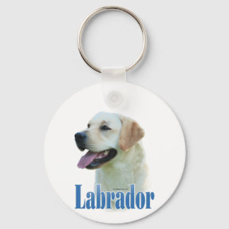 Name Yellow Labrador Retriever Keychain
