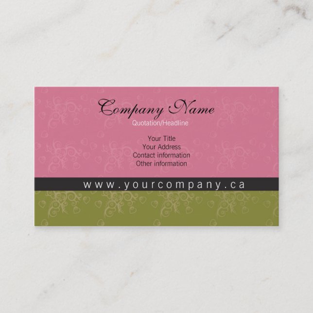name your business card (Front)