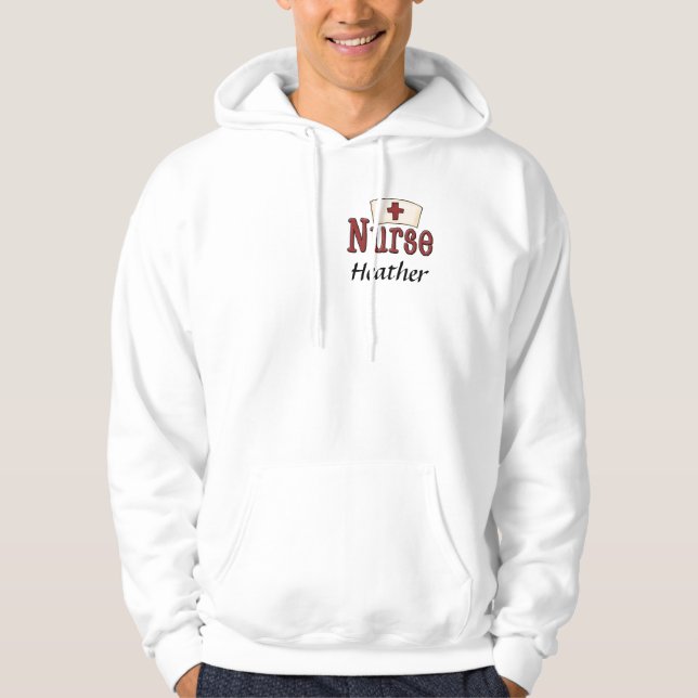 Name Your Nurse by SRF Hoodie (Front)