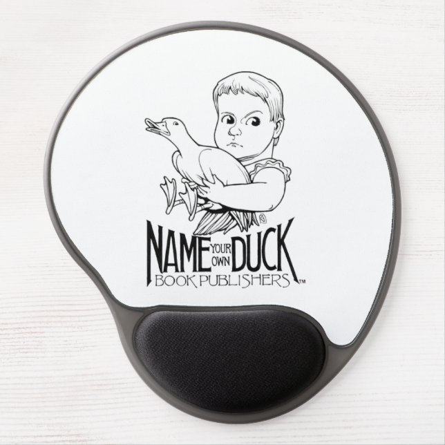 Name Your Own Duck Gel Mouse Pad (Front)