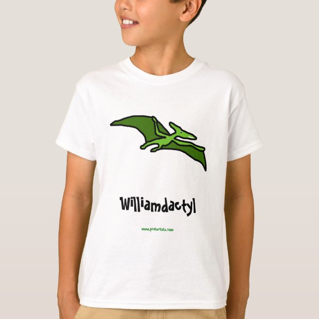 Name Your Own Pterodactyl T-Shirt (Front)