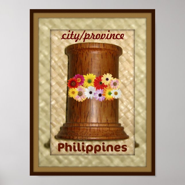 Name Your Philippine City or Province Poster (Front)