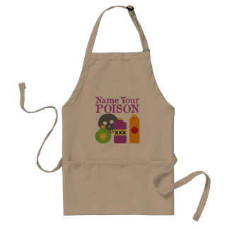 Name Your Poison Adult Apron
