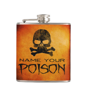 Name Your Poison Flask