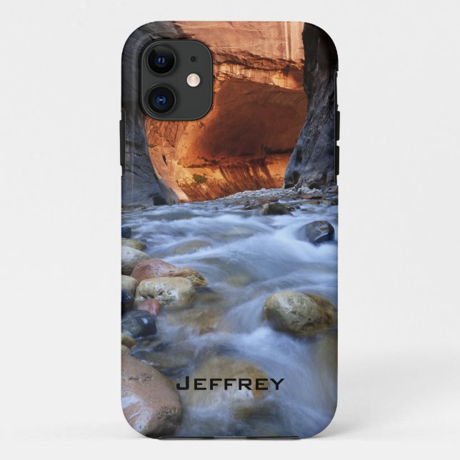 Name, Zion National Park Utah the Narrows Hike Case-Mate iPhone Case (Back)