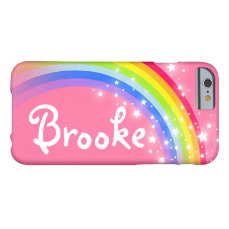 Named 6 Letter Rainbow Red Pink Barely Iphone Case