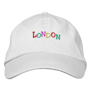 Namedrop Nation_London multi-colored Embroidered Baseball Cap