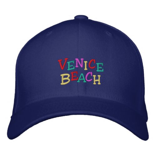 Namedrop Nation_Venice Beach multi_colored Embroidered Baseball Cap