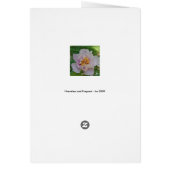 Nameless and Fragrant Cards (Back)