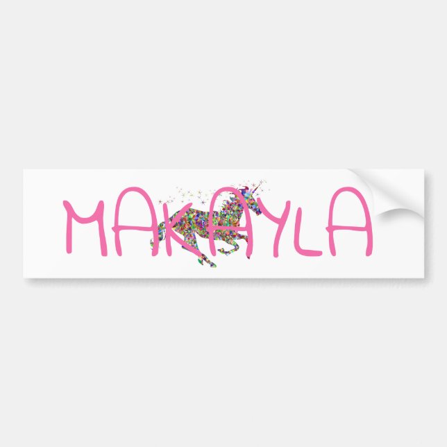 Namem Makayla sticker (Front)