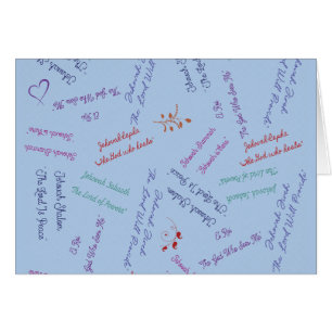 Names and character of God Parakaleo note card